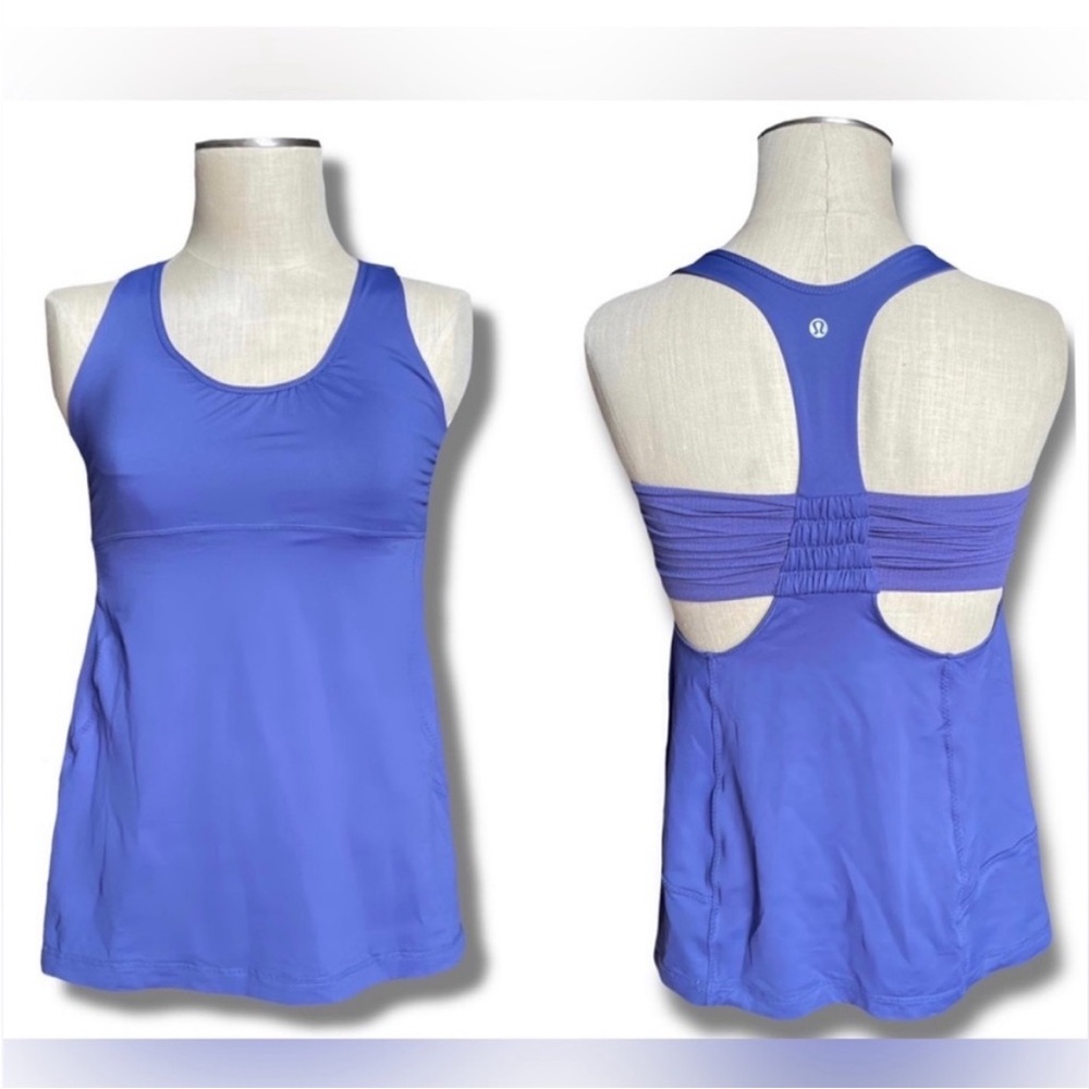 Lululemon "Turbo Tank" Cutout Racerback Tank Size 8